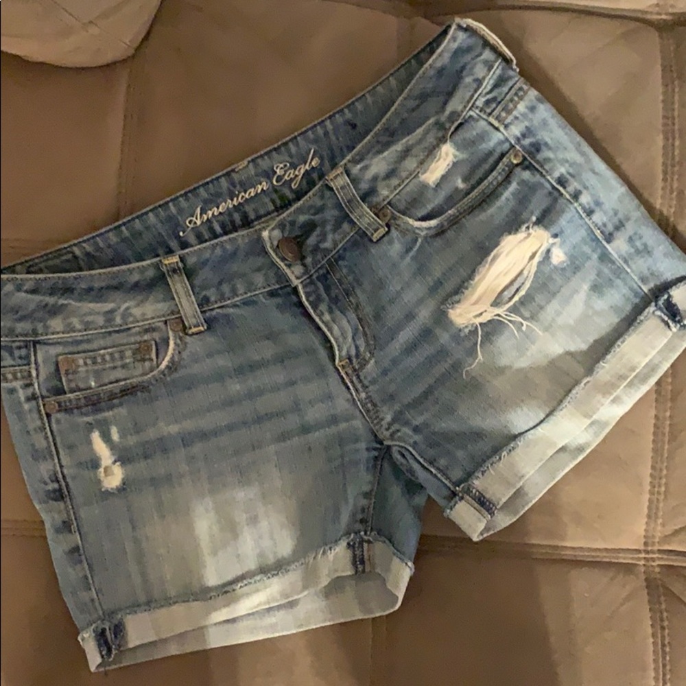 Midi length shorts